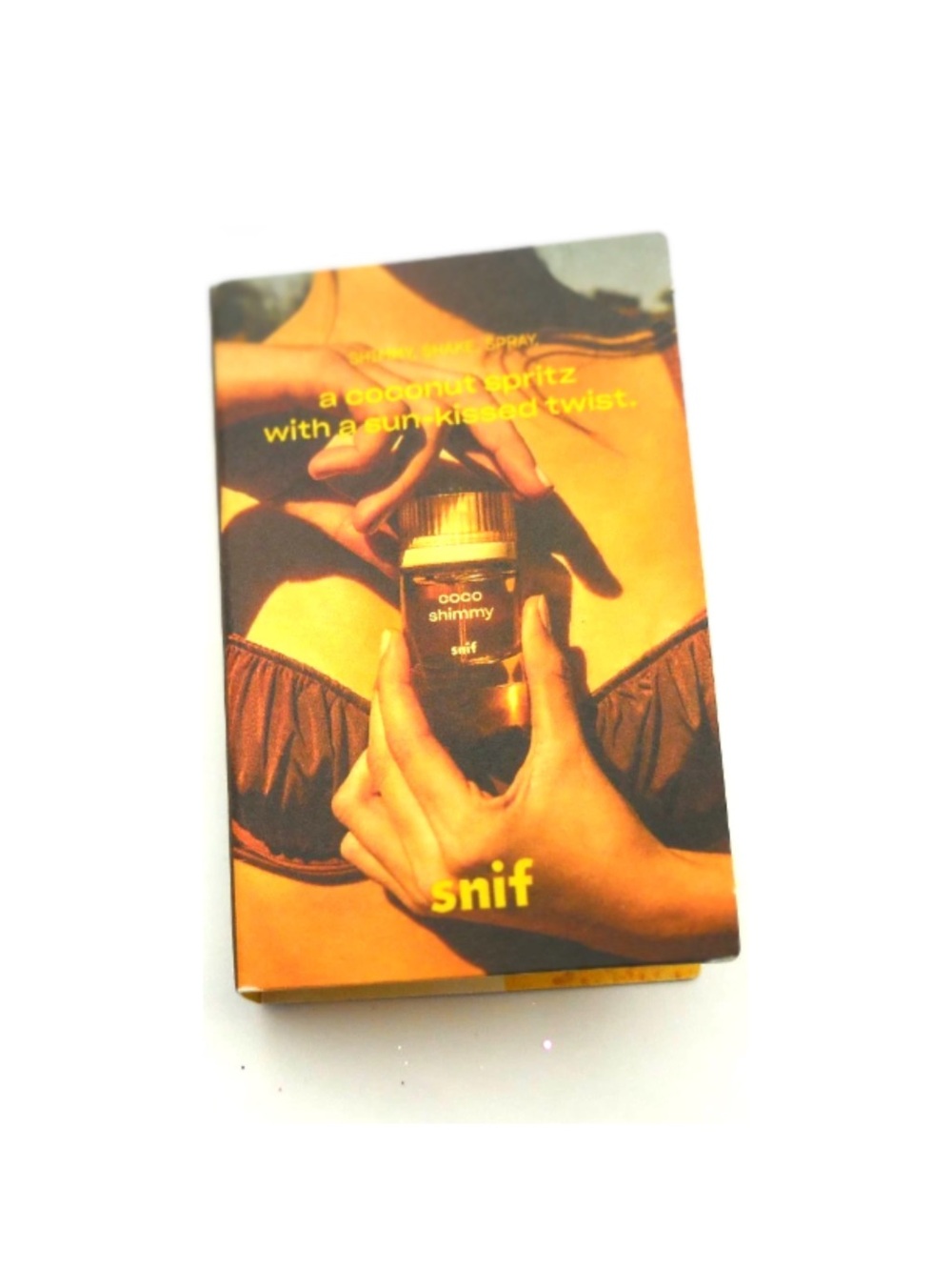SNIF Coco Shimmy Eau de Parfum Sample - 2mL NEW ON CARD